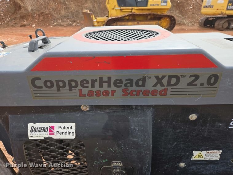 image for item ES2961 2007 Somero CopperHead XD 2.0 laser screed