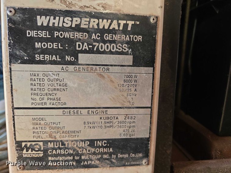 image for item ES2996 2002 Heat King HK500 ground heater