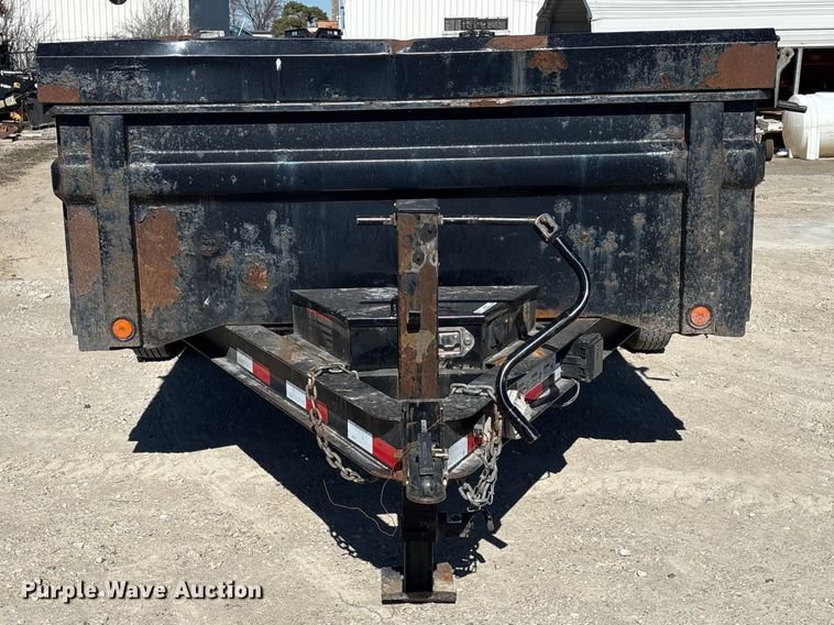 image for item ES5019 2015 Load Trail dump trailer