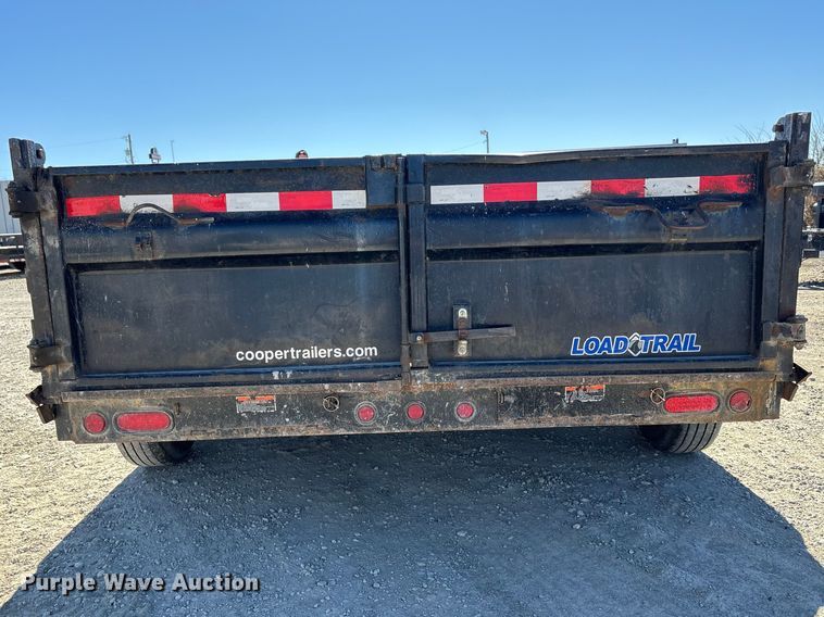 image for item ES5019 2015 Load Trail dump trailer