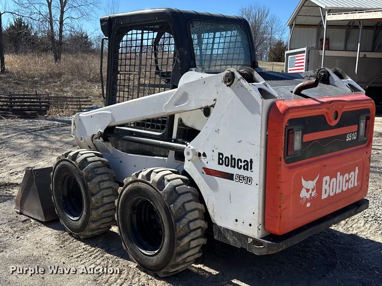 image for item ES5021 2013 Bobcat S510 skid steer loader