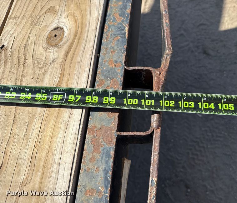 image for item ES5812 2002 Central Trailer Corp. equipment trailer