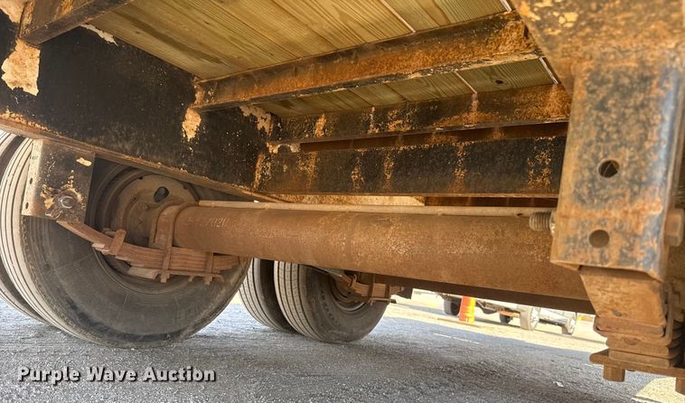 image for item ES5812 2002 Central Trailer Corp. equipment trailer