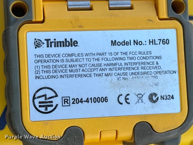 image for item ES5891 Spectra GL412N surveying equipment