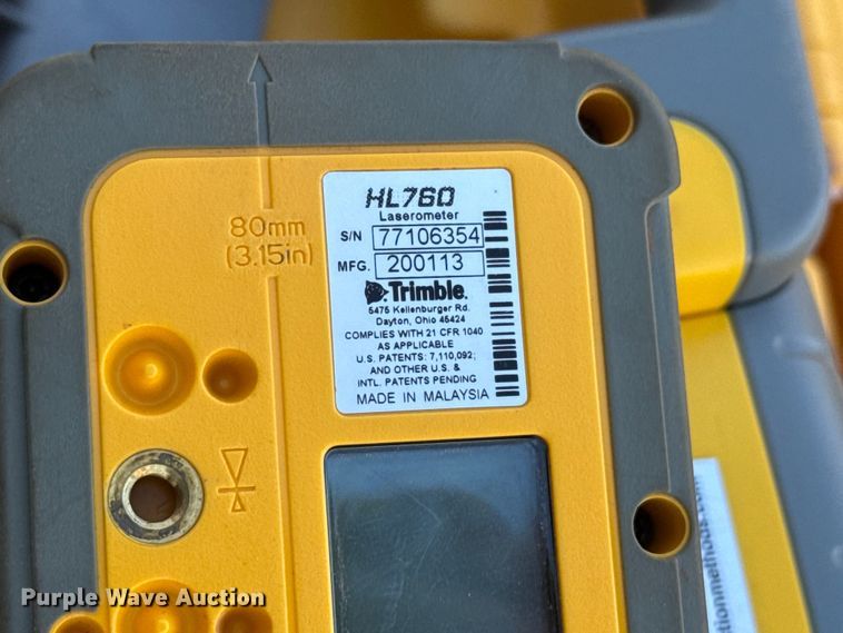 image for item ES5891 Spectra GL412N surveying equipment