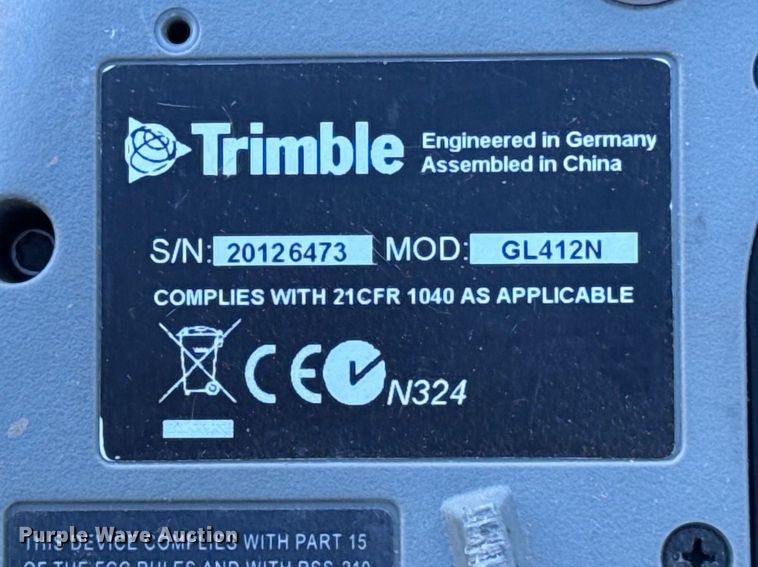 image for item ES5891 Spectra GL412N surveying equipment