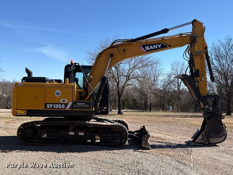 image for item ES5898 Sany SY135C excavator