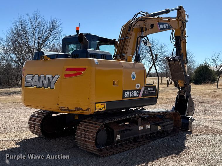 image for item ES5898 Sany SY135C excavator