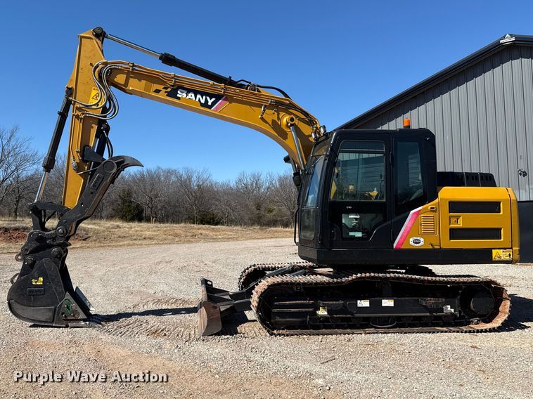 image for item ES5898 Sany SY135C excavator