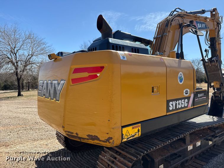 image for item ES5898 Sany SY135C excavator