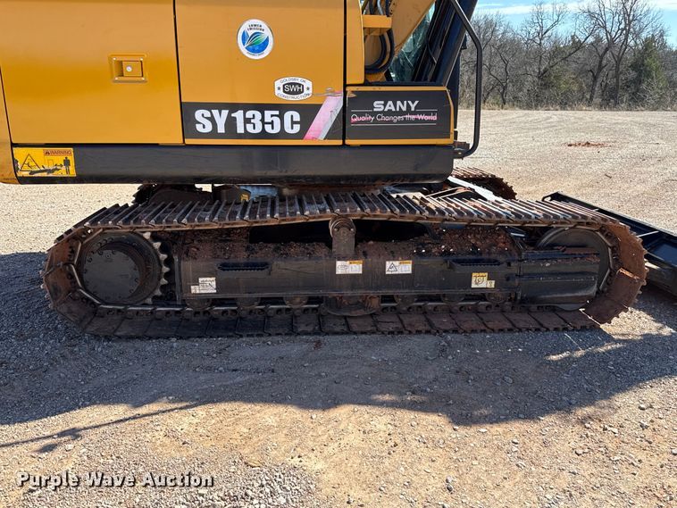 image for item ES5898 Sany SY135C excavator