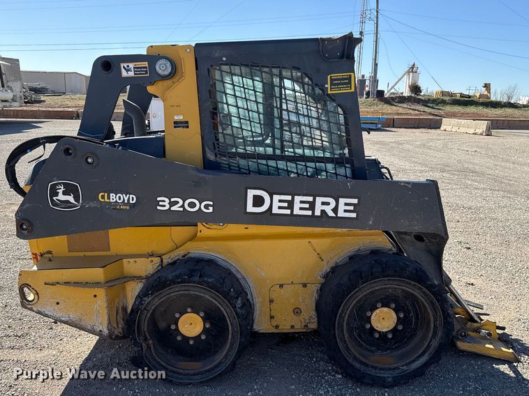 image for item ES5903 2019 John Deere 320G skid steer loader