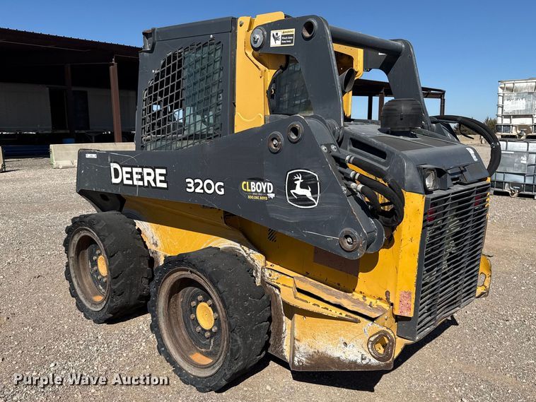 image for item ES5903 2019 John Deere 320G skid steer loader
