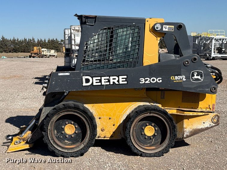 image for item ES5903 2019 John Deere 320G skid steer loader