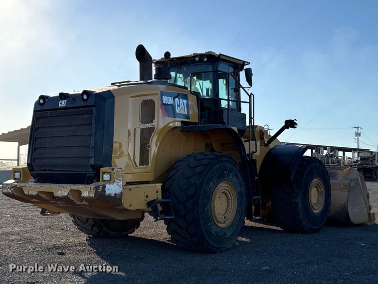 image for item ES5909 2018 Caterpillar 980M wheel loader