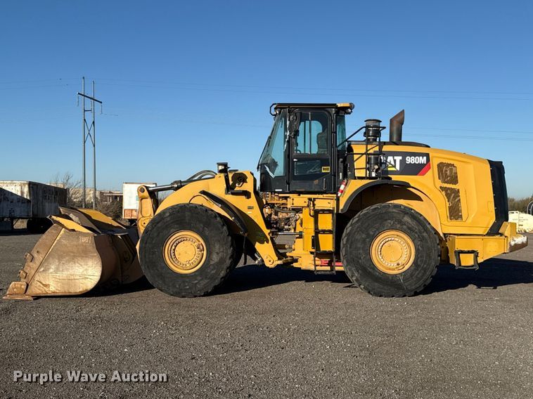 image for item ES5909 2018 Caterpillar 980M wheel loader