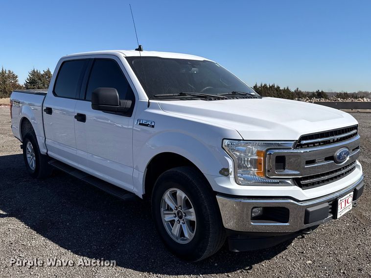 image for item ES5911 2020 Ford F150 XLT Crew Cab pickup truck