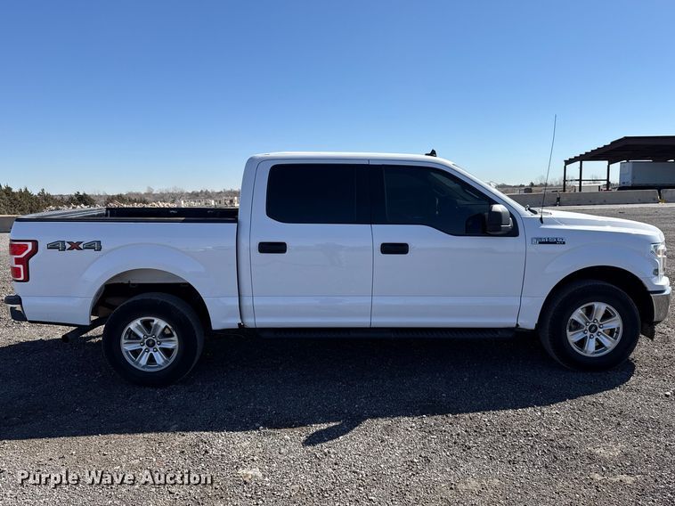 image for item ES5911 2020 Ford F150 XLT Crew Cab pickup truck