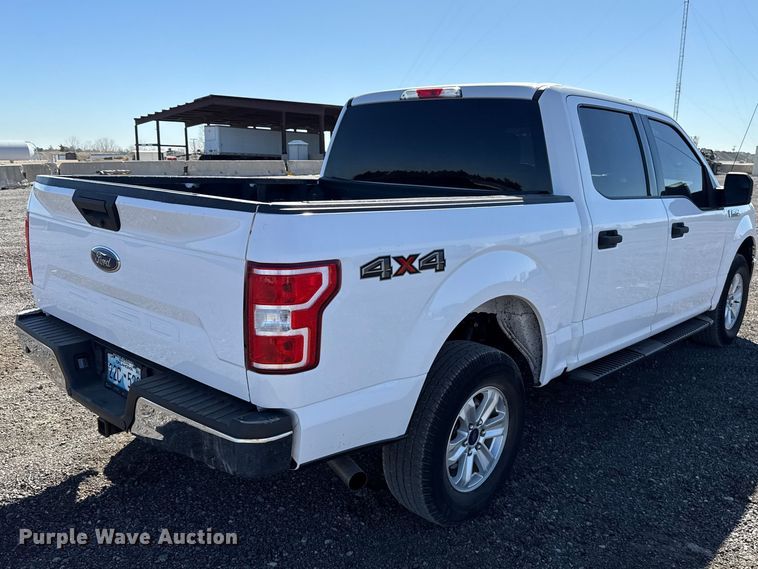 image for item ES5911 2020 Ford F150 XLT Crew Cab pickup truck