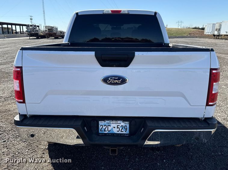 image for item ES5911 2020 Ford F150 XLT Crew Cab pickup truck