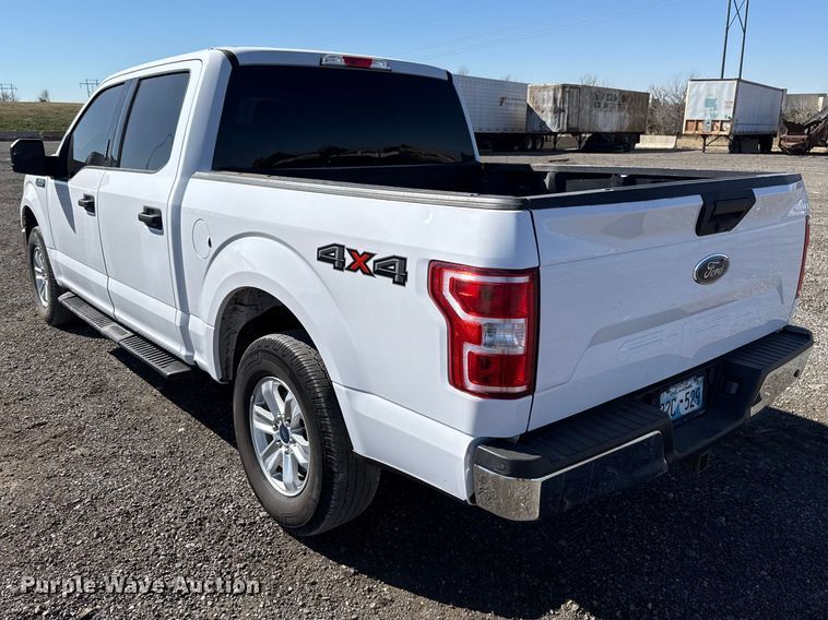 image for item ES5911 2020 Ford F150 XLT Crew Cab pickup truck