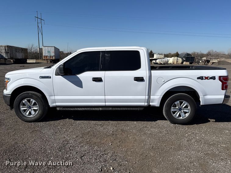 image for item ES5911 2020 Ford F150 XLT Crew Cab pickup truck