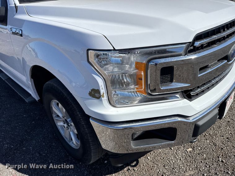 image for item ES5911 2020 Ford F150 XLT Crew Cab pickup truck