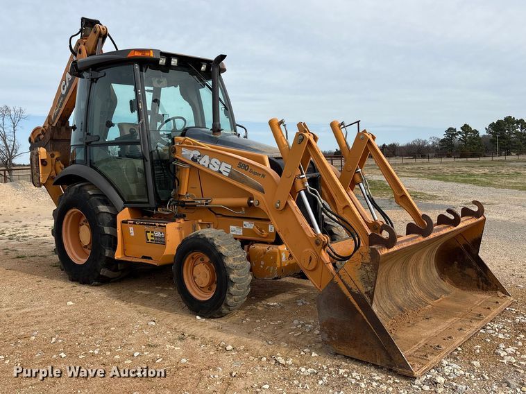 image for item ES8588 2012 Case 580 Super N backhoe