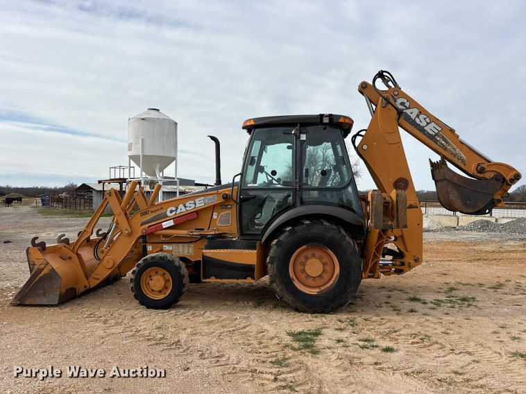 image for item ES8588 2012 Case 580 Super N backhoe