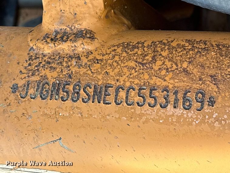 image for item ES8588 2012 Case 580 Super N backhoe