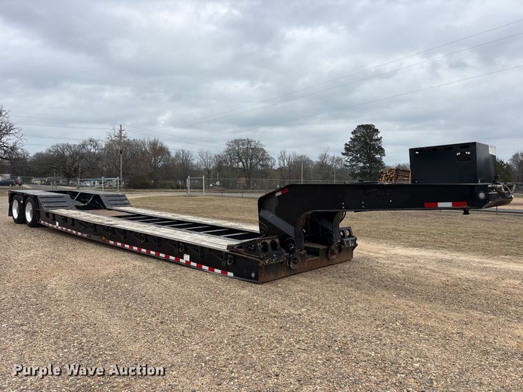 image for item ES8606 2022 Rampant Trailers LLC DG35 lowboy equipment trailer
