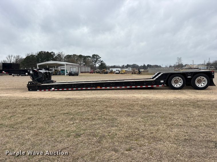 image for item ES8606 2022 Rampant Trailers LLC DG35 lowboy equipment trailer