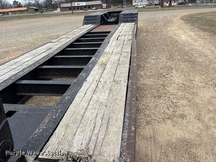 image for item ES8606 2022 Rampant Trailers LLC DG35 lowboy equipment trailer