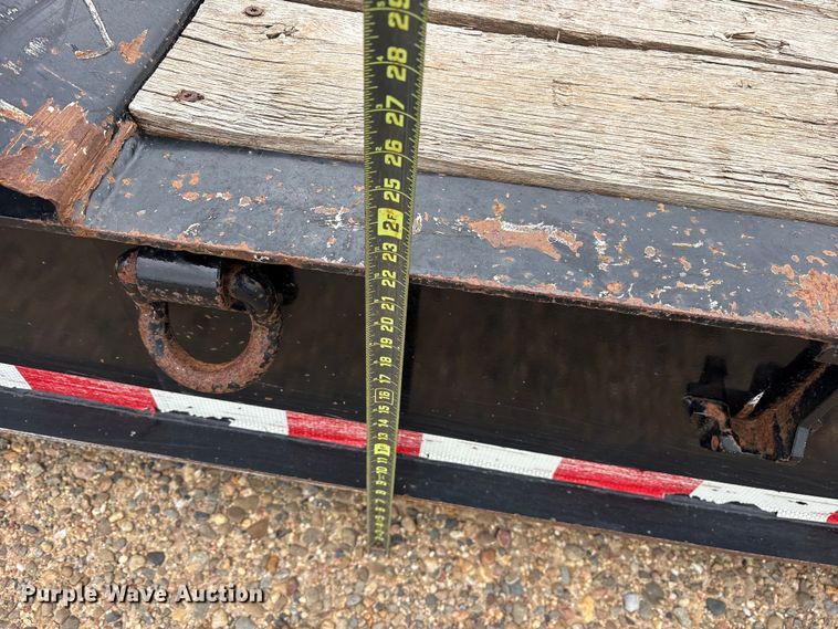 image for item ES8606 2022 Rampant Trailers LLC DG35 lowboy equipment trailer