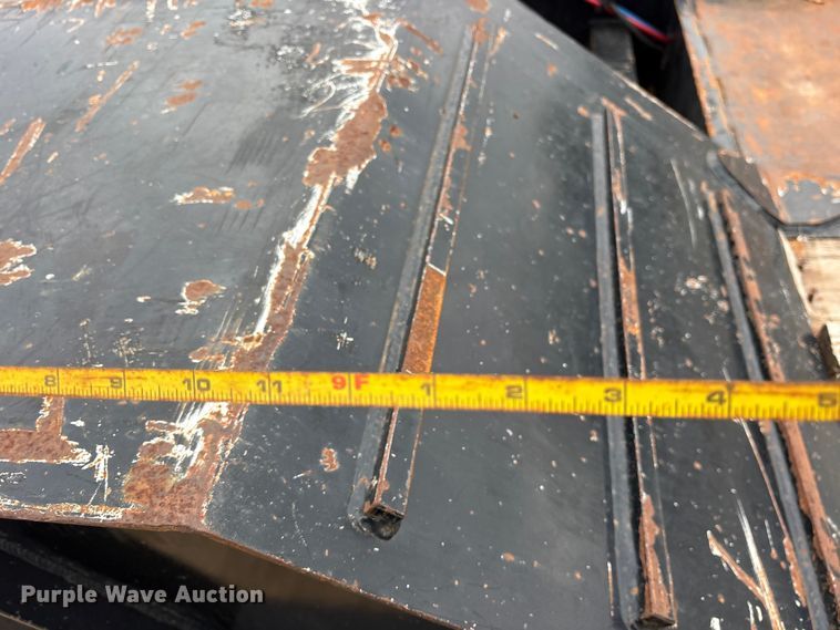 image for item ES8606 2022 Rampant Trailers LLC DG35 lowboy equipment trailer