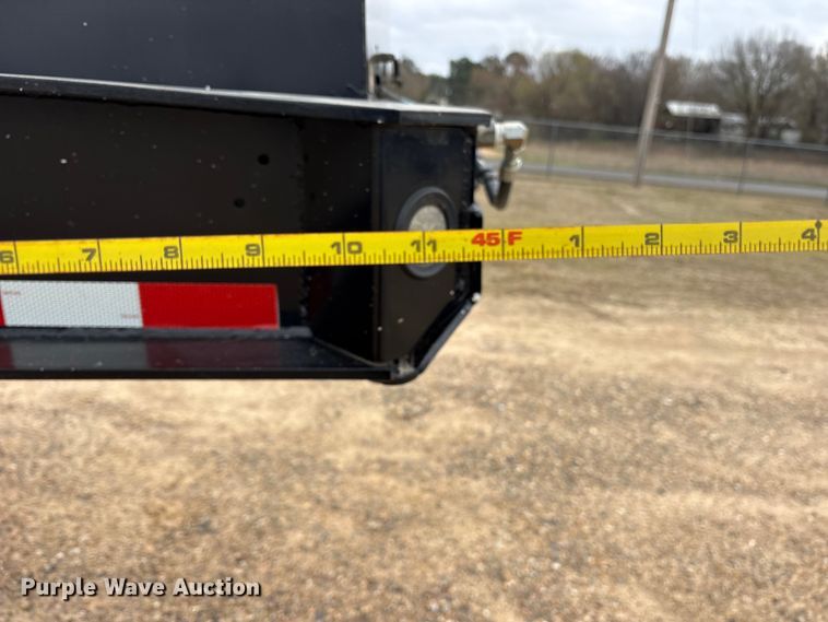 image for item ES8606 2022 Rampant Trailers LLC DG35 lowboy equipment trailer