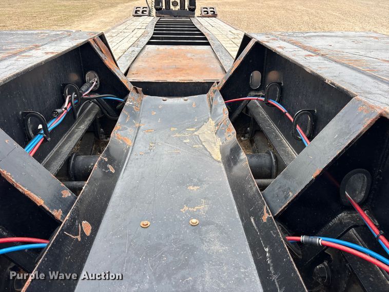image for item ES8606 2022 Rampant Trailers LLC DG35 lowboy equipment trailer