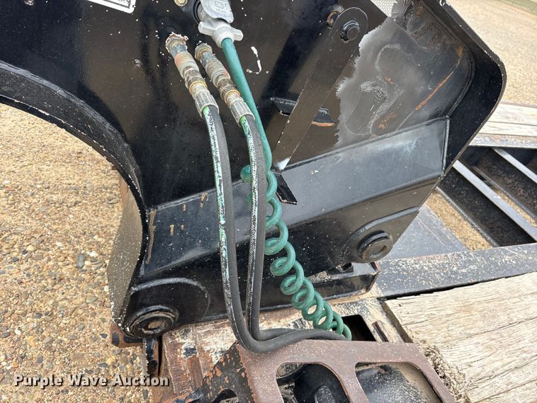 image for item ES8606 2022 Rampant Trailers LLC DG35 lowboy equipment trailer