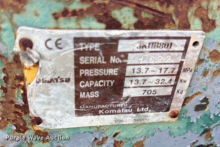 image for item ES8620 Komatsu 705 hydraulic breaker