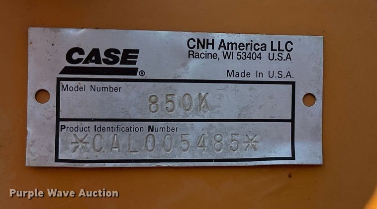image for item ES8626 2006 Case 850K dozer