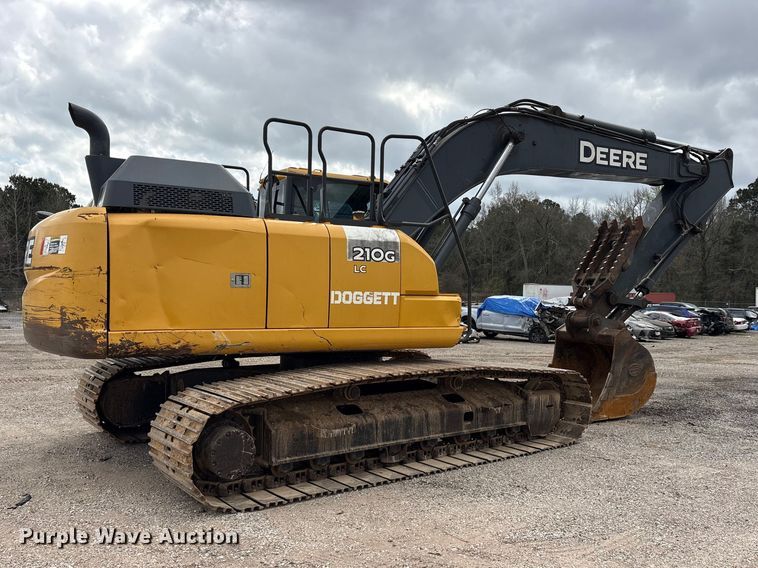 image for item ES8634 2018 John Deere 210G LC excavator