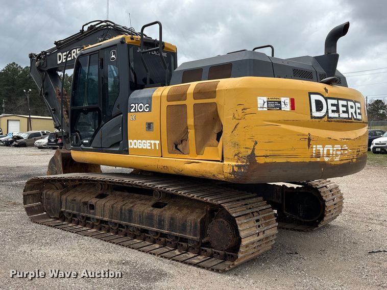 image for item ES8634 2018 John Deere 210G LC excavator