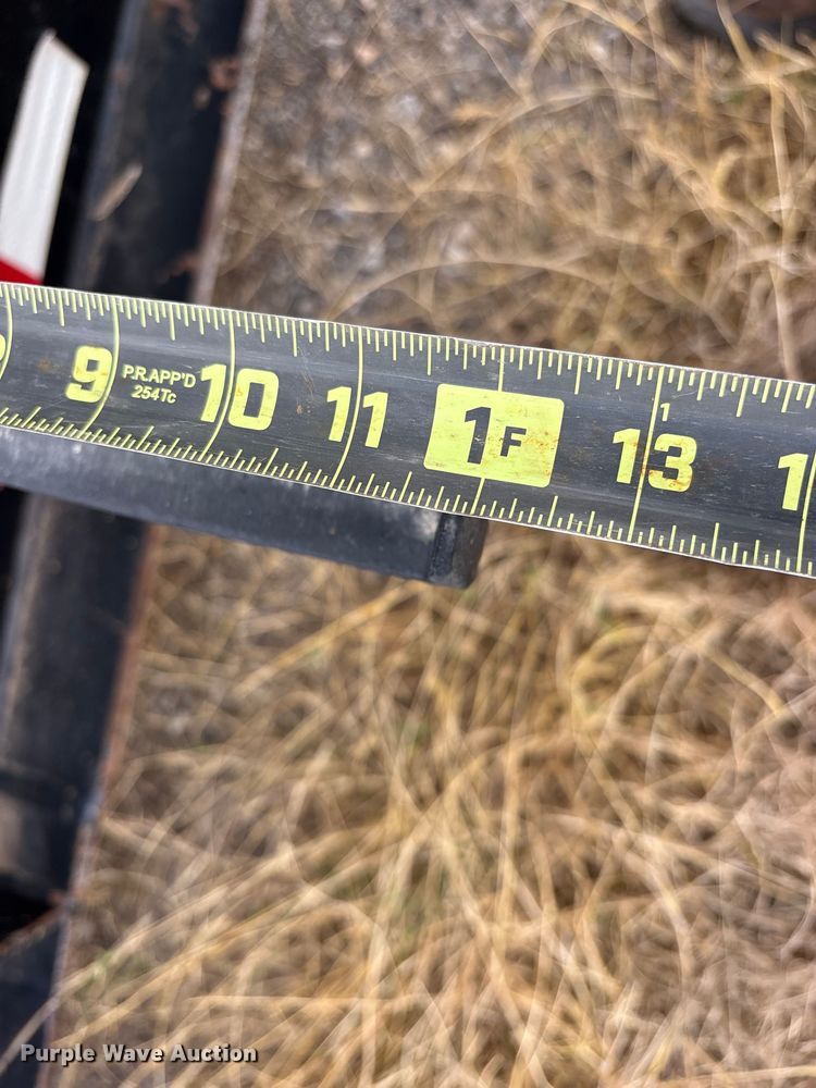 image for item ES8635 2015 True Texan Mfg lowboy equipment trailer