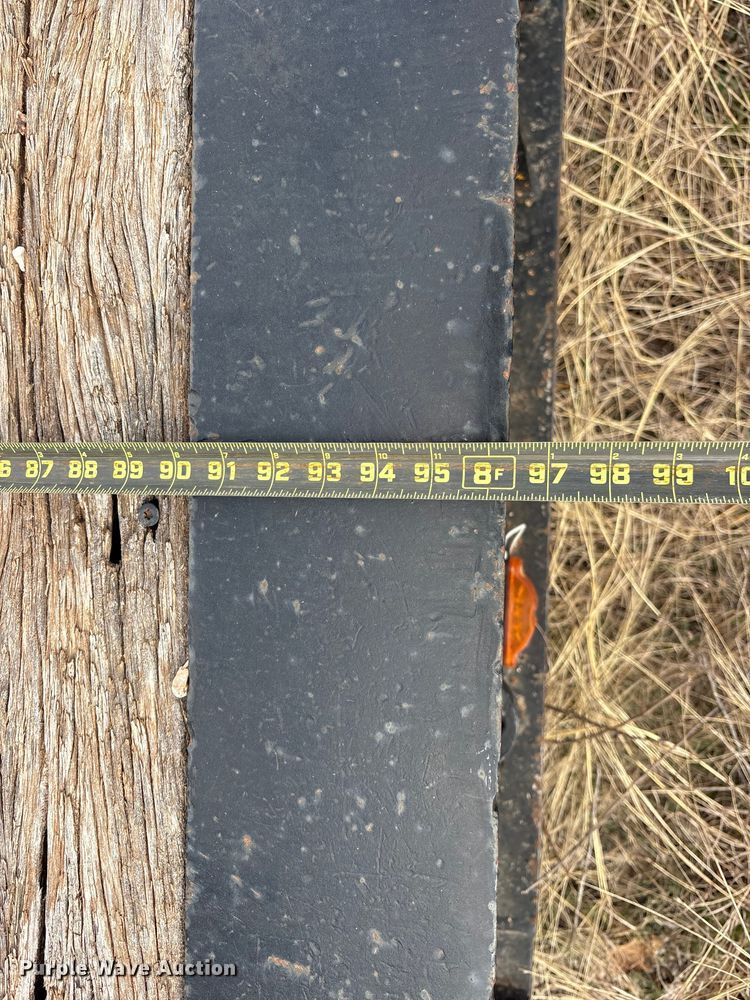 image for item ES8635 2015 True Texan Mfg lowboy equipment trailer