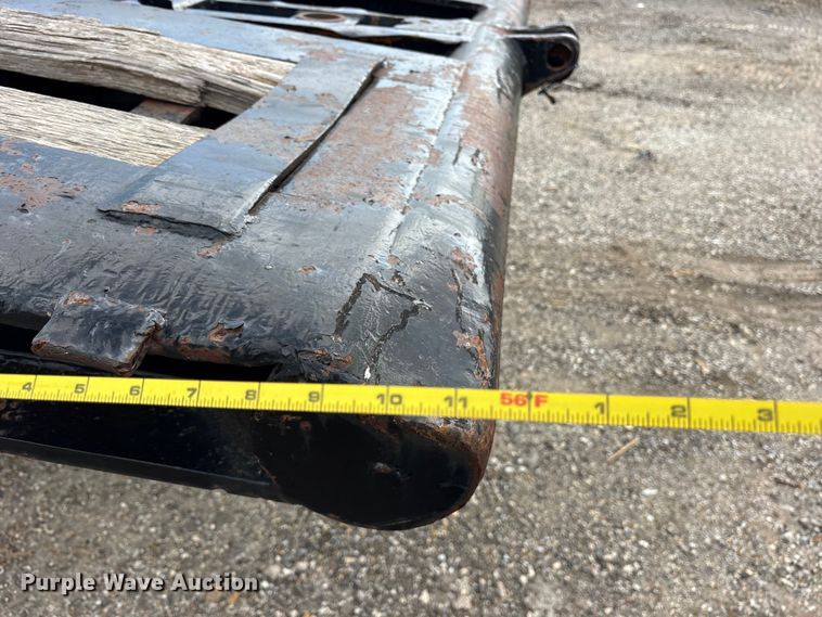 image for item ES8635 2015 True Texan Mfg lowboy equipment trailer