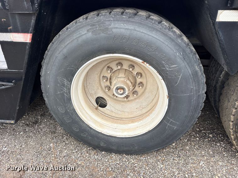 image for item ES8635 2015 True Texan Mfg lowboy equipment trailer