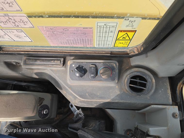 image for item ET1291 Caterpillar 305E2 mini excavator