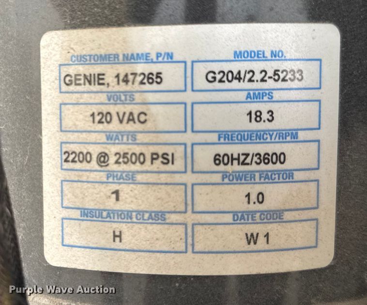 image for item ET1554 2014 Genie Z-45/25J boom lift