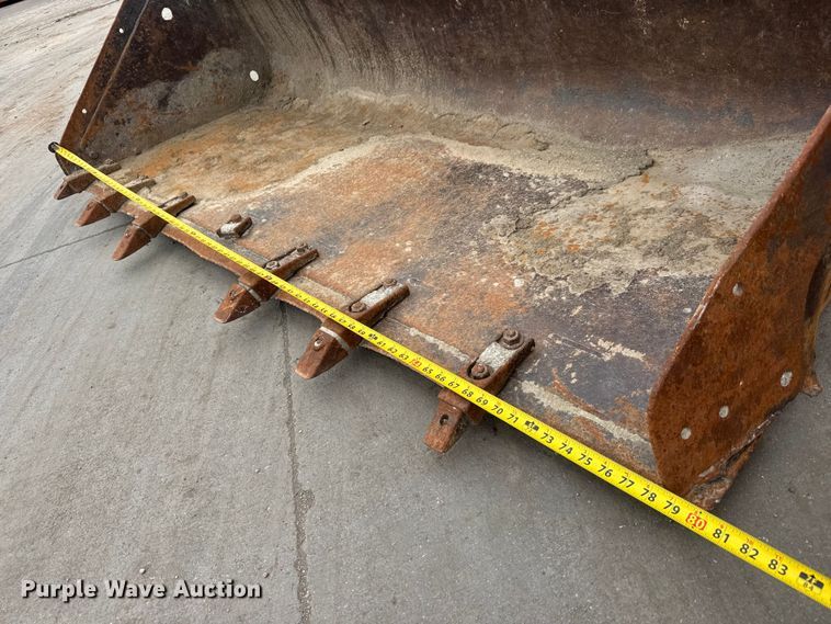 image for item ET1620 Bobcat skid steer bucket