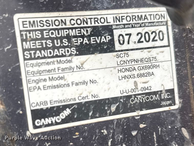 image for item ET1624 CanyCom SC75 concrete buggy